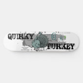 QUIRKY TURKEY Schaats Life Aangepast decennium Persoonlijk Skateboard (Horizontaal)