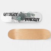 QUIRKY TURKEY Schaats Life Aangepast decennium Persoonlijk Skateboard (Horizontaal)