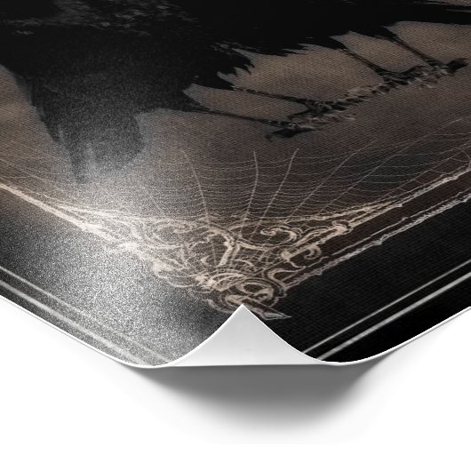 Quirky Twin Crows Foto Afdruk (Hoek)