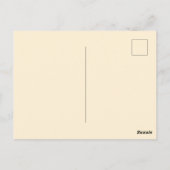 Quirky Vintage Postcard From  London  Briefkaart (Achterkant)