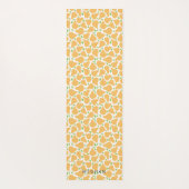 Quirky vruchten | Monogram Yoga Mat (Achterkant)
