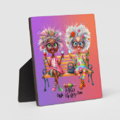 Quirky Wine Ladies Therapy Fotoplaat (Voorkant)