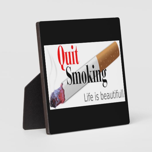 QUIT ROKING FOTOPLAAT (Voorkant)