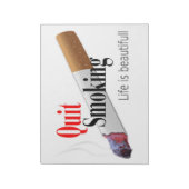 QUIT ROKING NOTITIEBLOK (Linkerzijde)