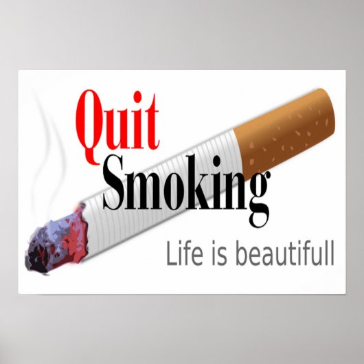 QUIT ROKING POSTER (Voorkant)
