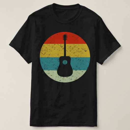 quitar retro  silhouette 70s t-shirt (Design voorkant)