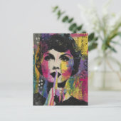 Quite Mixed Media Collage Briefkaart (Staand voorkant)