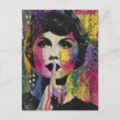 Quite Mixed Media Collage Briefkaart (Voorkant)