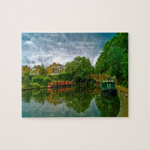 Quite River Scene London. Legpuzzel