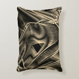 Quite twisted looking like burnt pine with grooves accent kussen