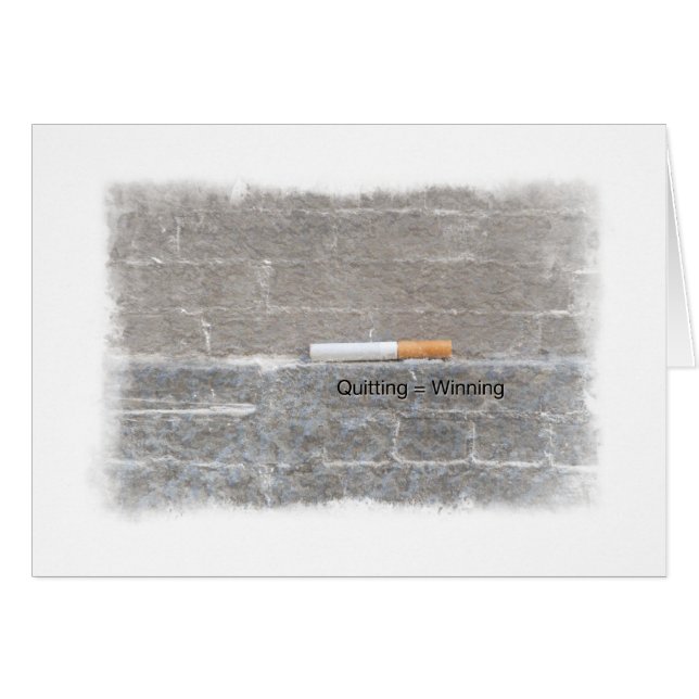 Quitend evenaart het Winnen Einde Roken (Voorkant Horizontaal)
