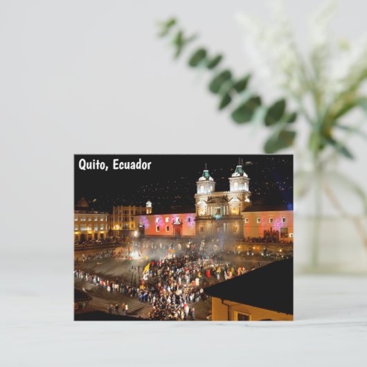Quito Briefkaart (Staand voorkant)