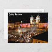 Quito Briefkaart (Voorkant / Achterkant)