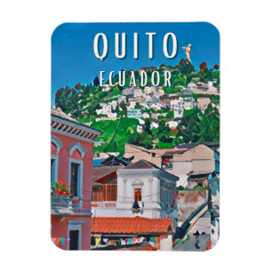 Quito, de hoofdstad van Ecuador Magneet