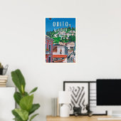 Quito, de hoofdstad van Ecuador Poster (Thuiskantoor)