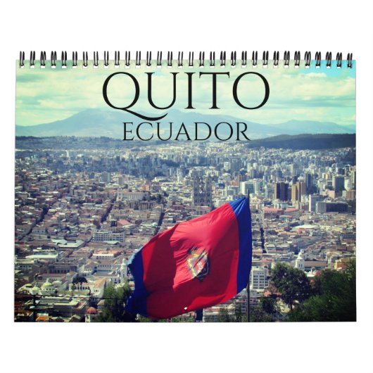 Quito Ecuador 2025 Kalender (Hoes)