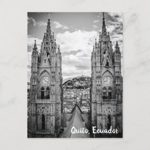 Quito, Ecuador Basílica del Voto Nacional Briefkaart
