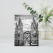 Quito, Ecuador Basílica del Voto Nacional Briefkaart (Staand voorkant)