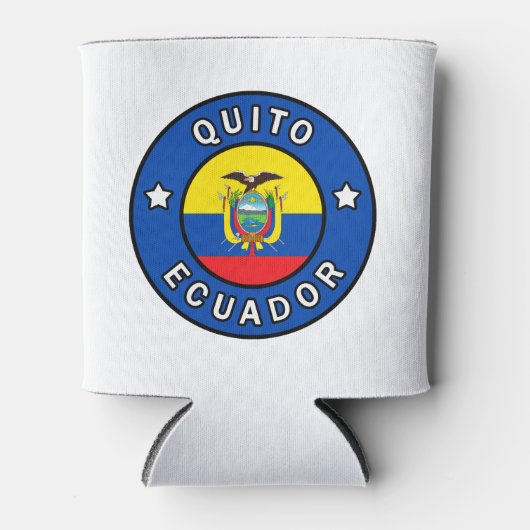 Quito Ecuador Blikjeskoeler (Voorkant)