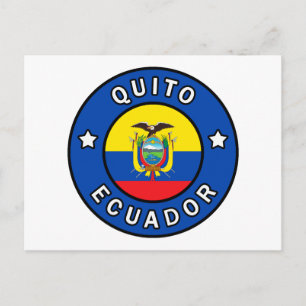 Quito Ecuador Briefkaart