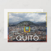 Quito - Ecuador Briefkaart (Voorkant / Achterkant)