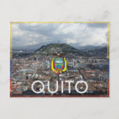 Quito - Ecuador Briefkaart (Voorkant)