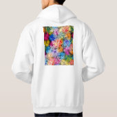 Quito Ecuador City Map Hoodie (Achterkant)
