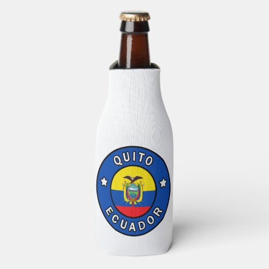 Quito Ecuador Flesjeskoeler (Fles Voorkant)