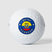 Quito Ecuador Golfballen (Voorkant)