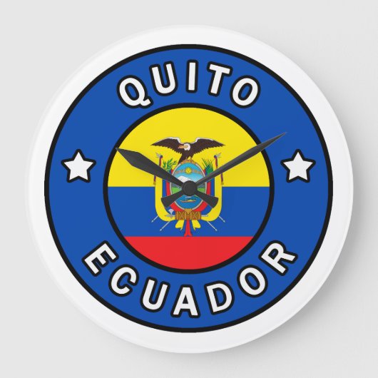 Quito Ecuador Grote Klok (Voorkant)