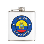 Quito Ecuador Heupfles (Voorkant)