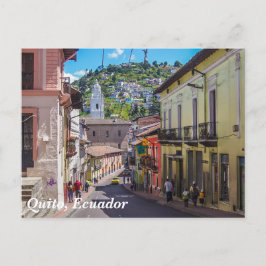 Quito, Ecuador Historic Downtown Briefkaart