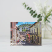 Quito, Ecuador Historic Downtown Briefkaart (Staand voorkant)