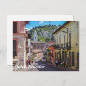 Quito, Ecuador Historic Downtown Briefkaart (Voorkant / Achterkant)