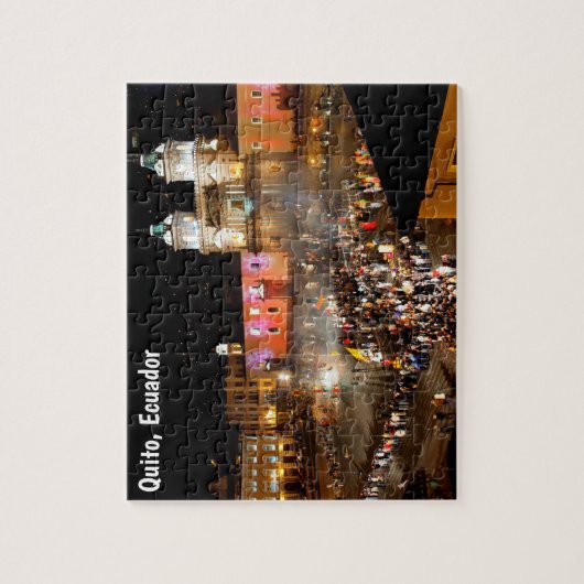 Quito, Ecuador Legpuzzel (Verticaal)