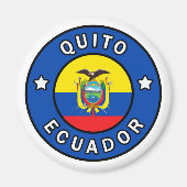 Quito Ecuador Magneet (Voorkant)