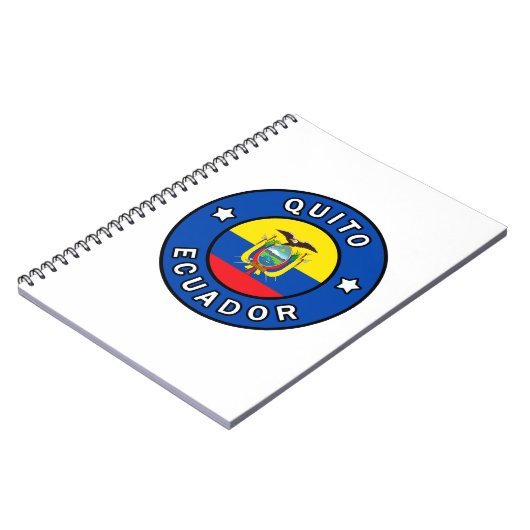 Quito Ecuador Notitieboek (Linkerzijde)