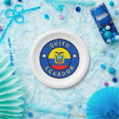 Quito Ecuador Papieren Bordje (Feest)