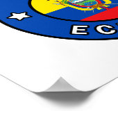 Quito Ecuador Poster (Hoek)