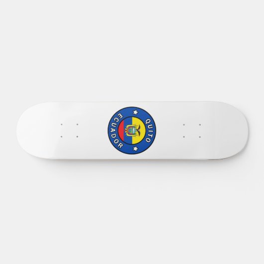 Quito Ecuador Skateboard (Horizontaal)