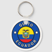 Quito Ecuador Sleutelhanger (Voorkant)