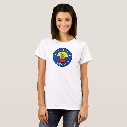 Quito Ecuador T-shirt (Voorkant volledig)