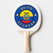 Quito Ecuador Tafeltennisbatje (Voorkant)