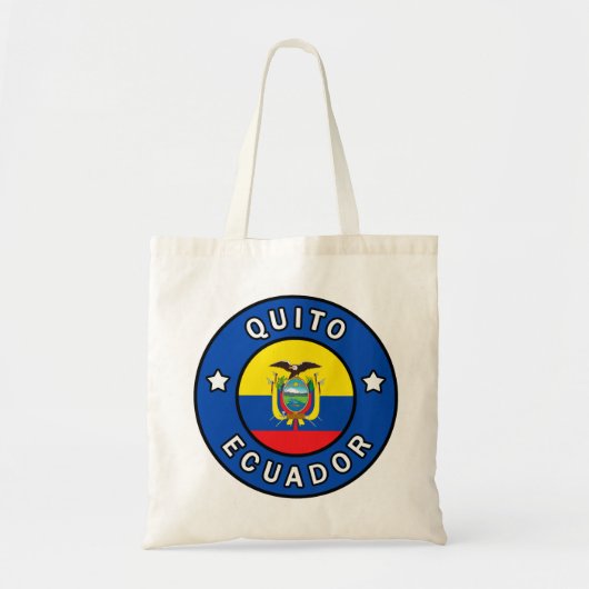 Quito Ecuador Tote Bag (Voorkant)