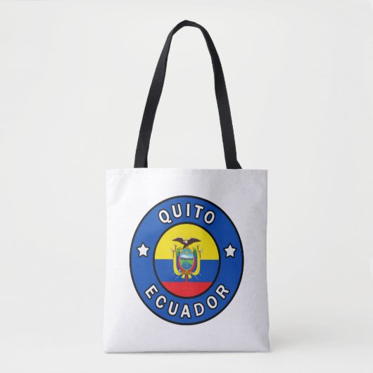 Quito Ecuador Tote Bag (Voorkant)