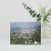 Quito, Ecuador, uit het Metropolitano Park Briefkaart (Staand voorkant)