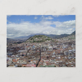 Quito, Ecuador uitzicht Briefkaart
