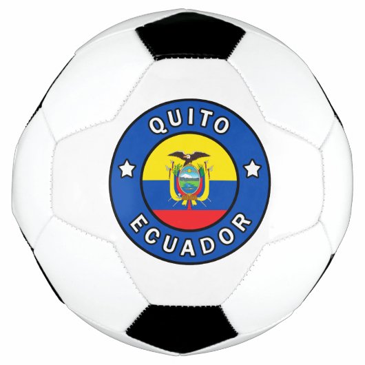 Quito Ecuador Voetbal (Voorkant)
