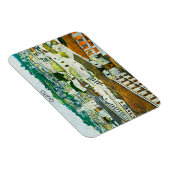 Quito Ecuador Waterverf Illustratie Magneet (Rechterzijde)