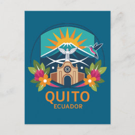 Quito Ecuador Zuid-Amerika Briefkaart